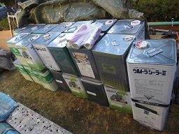 塗り替え工事に使用する塗料の説明 塗り替え工事に使用する塗料の説明