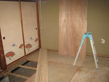 和室から洋室へ改装 和室から洋室へ改装